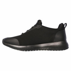 Sports Trainers for Women Skechers Work: Squad SR Black