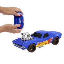 Remote-Controlled Car Hot Wheels Blue Multicolour 1:16