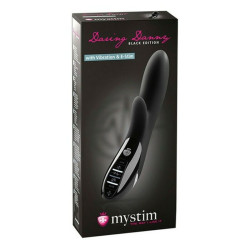 Dual Stimulation Vibe Mystim Daring Danny Estim Black