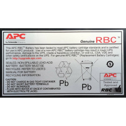 Battery for Uninterruptible Power Supply System UPS APC APCRBC105