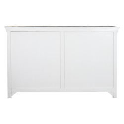 Sideboard DKD Home Decor 165 x 45,7 x 105,4 cm Crystal Grey White Dark brown Mango wood