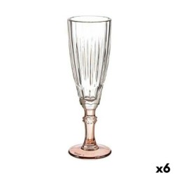 Champagne glass Exotic Glass Brown 6 Units (170 ml)