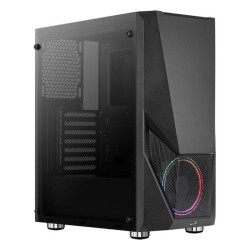 ATX Semi-tower Box Aerocool PGS Zauron FRGB-G-BK-V1 Black