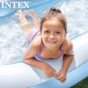 Inflatable Paddling Pool for Children Intex Rectangular Blue White 90 L 166 x 25 x 100 cm (6 Units)