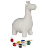 Paint Your Own Money Box Giraffe Ceramic 10,5 x 24,5 x 18,5 cm (12 Units)