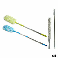 Brush Telescopic Microfibre Plastic 14 x 5 x 120 cm (12 Units)