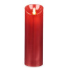 LED Candle Red 8 x 8 x 25 cm (12 Units)