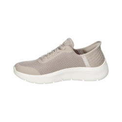 Walking Shoes for Women Skechers  GO WALK 124836 Beige