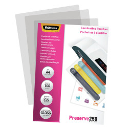 Case Fellowes 5401802 Laminator 100 Units Transparent A4 (100 Units)