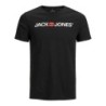 Men’s Short Sleeve T-Shirt JJECORP LOGO TEE SS Jack & Jones 12137126 Black