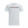 Men’s Short Sleeve T-Shirt JJECORP LOGO TEE SS O-NECK NOSS  Jack & Jones  12137126  White