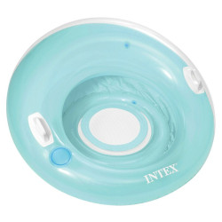 Inflatable Pool Chair Intex Circular Ø 119 cm 119 x 119 cm (6 Units)