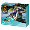 Inflatable Boat Intex Seahawk 2 Green 236 x 41 x 114 cm