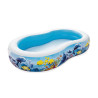 Inflatable Paddling Pool for Children Bestway 262 x 157 x 46 cm Blue