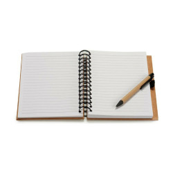 Spiral Notebook with Pen Calculator 2,5 x 21 x 18 cm (12 Units)