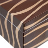 Decorative box 35 x 20 x 15 cm Zebra DMF (2 Units)