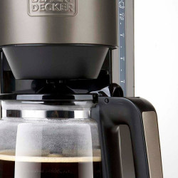 Superautomatic Coffee Maker Black & Decker ES9200020B                      Black Silver 1000 W