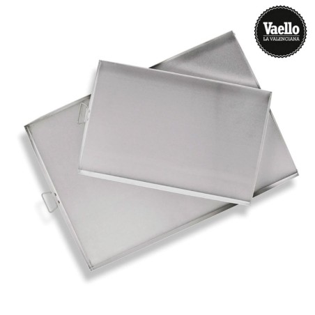 Baking tray Vaello 75495 31 x 25 cm Aluminium Chromed