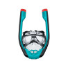 Snorkel Goggles and Tube for Children Bestway Blue Black Multicolour L/XL