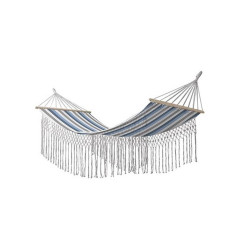 Hammock DKD Home Decor Stripes Blue White (200 x 100 x 5 cm)