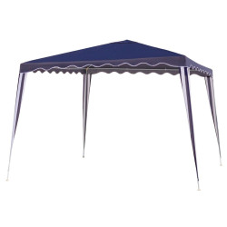 Pergola Polyester Steel 300 x 300 x 245 cm