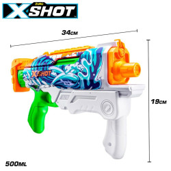 Water Pistol Zuru 500 ml 34 x 19 x 5,5 cm (6 Units)