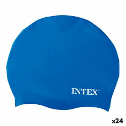 Swimming Cap Intex One size Silicone (24 Units)