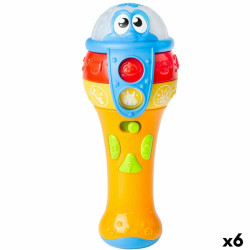 Toy microphone Winfun 7,5 x 19 x 7,8 cm (6 Units)