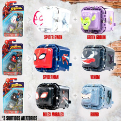 Skills game Spider-Man Battle Cubes (12 Units)