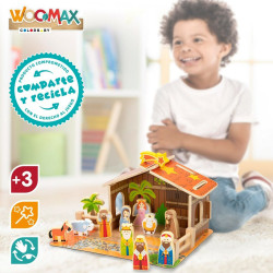 Christmas nativity set Woomax 20 Pieces 29,5 x 16,5 x 22 cm (6 Units)