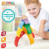 Skills game Woomax Rainbow 21 x 10 x 3,5 cm (12 Units)