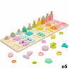 Child's Wooden Puzzle Woomax Shapes Numbers + 3 years (6 Units)