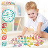 Child's Wooden Puzzle Woomax Shapes Numbers + 3 years (6 Units)