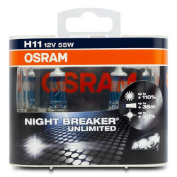 Car Bulb Osram Nightbreaker Unlimited H11 55 W 12 V (2 Units)