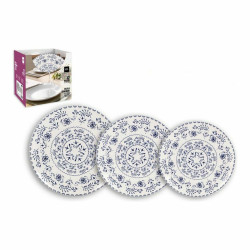 Tableware Inde Blur Stoneware (2 Units) (12 pcs)