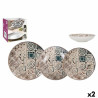 Tableware Inde Creta Porcelain (2 Units)