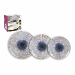 Dinnerware Set La Mediterránea Irys 12 Pieces Porcelain (2 Units)