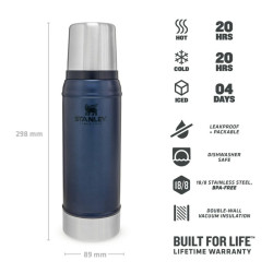 Thermos Stanley 10-01612-041 Blue Stainless steel 750 ml