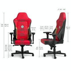 Gaming Chair Noblechairs HERO Iron Man Edition Black Red