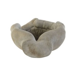 Valet Tray Home ESPRIT Cement Hands 24 x 22 x 12 cm