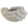 Valet Tray Home ESPRIT Cement Hands 24 x 22 x 12 cm