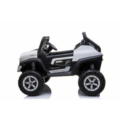 Children's Electric Car Mercedes Benz Unimog White 12 V