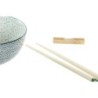 Sushi Set DKD Home Decor Bamboo Stoneware White Green Oriental 30 x 21 x 7 cm (6 Pieces)