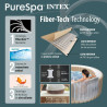 Inflatable Spa Intex Purespa Greywood Deluxe 28442EX 6 places 220-240 V 1741 l/h 1089 L