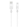 USB Cable BigBen Connected JGCBLMIC1M2W White 1,2 m (1 Unit)