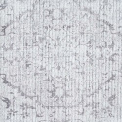 Carpet 80 x 150 cm Grey Polyester Cotton