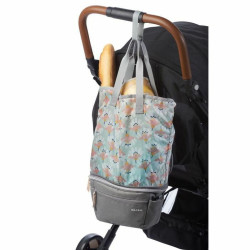 Diaper Changing Bag Béaba Biarritz Grey