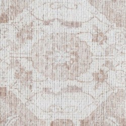 Carpet 80 x 150 cm Polyester Cotton Taupe