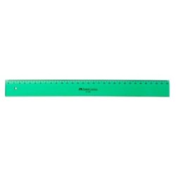 Ruler Faber-Castell 814 Green Plastic