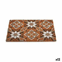 Doormat Multicolour Coconut Fibre 40 x 1,5 x 60 cm (12 Units)